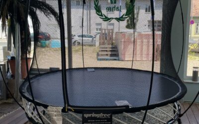 Das sicherste Trampolin der Welt by Poolhaus! SPRINGFREE